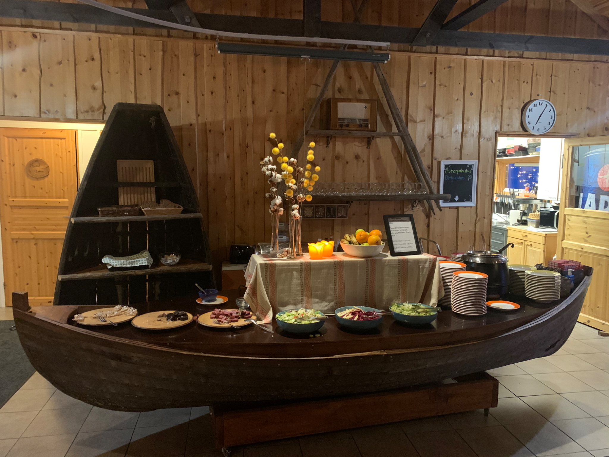 Dinner at Sarki Jarvi